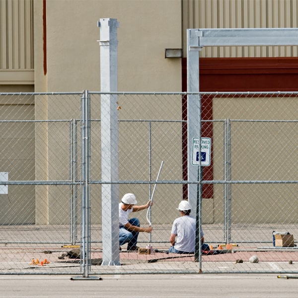 how long can i lease the temporary fence for my construction site or event in Triana AL